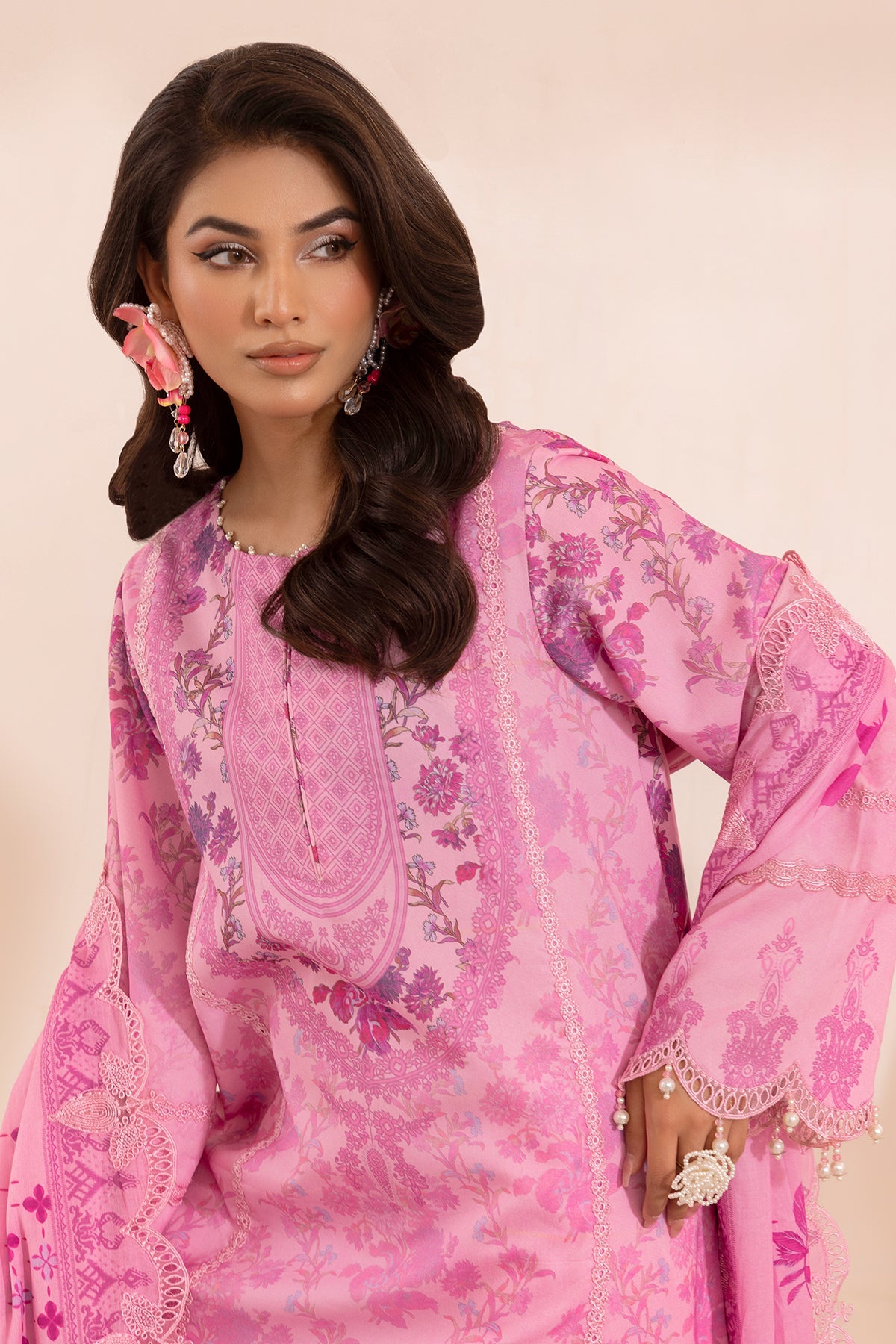 Charizma CRN5-14 3-PC Unstitched Embroidered Lawn Collection