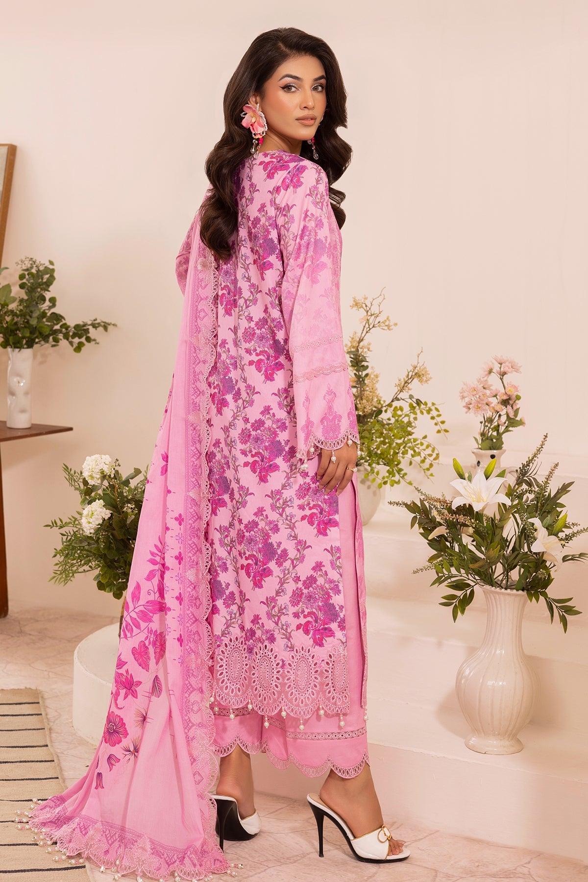 Charizma CRN5-14 3-PC Unstitched Embroidered Lawn Collection