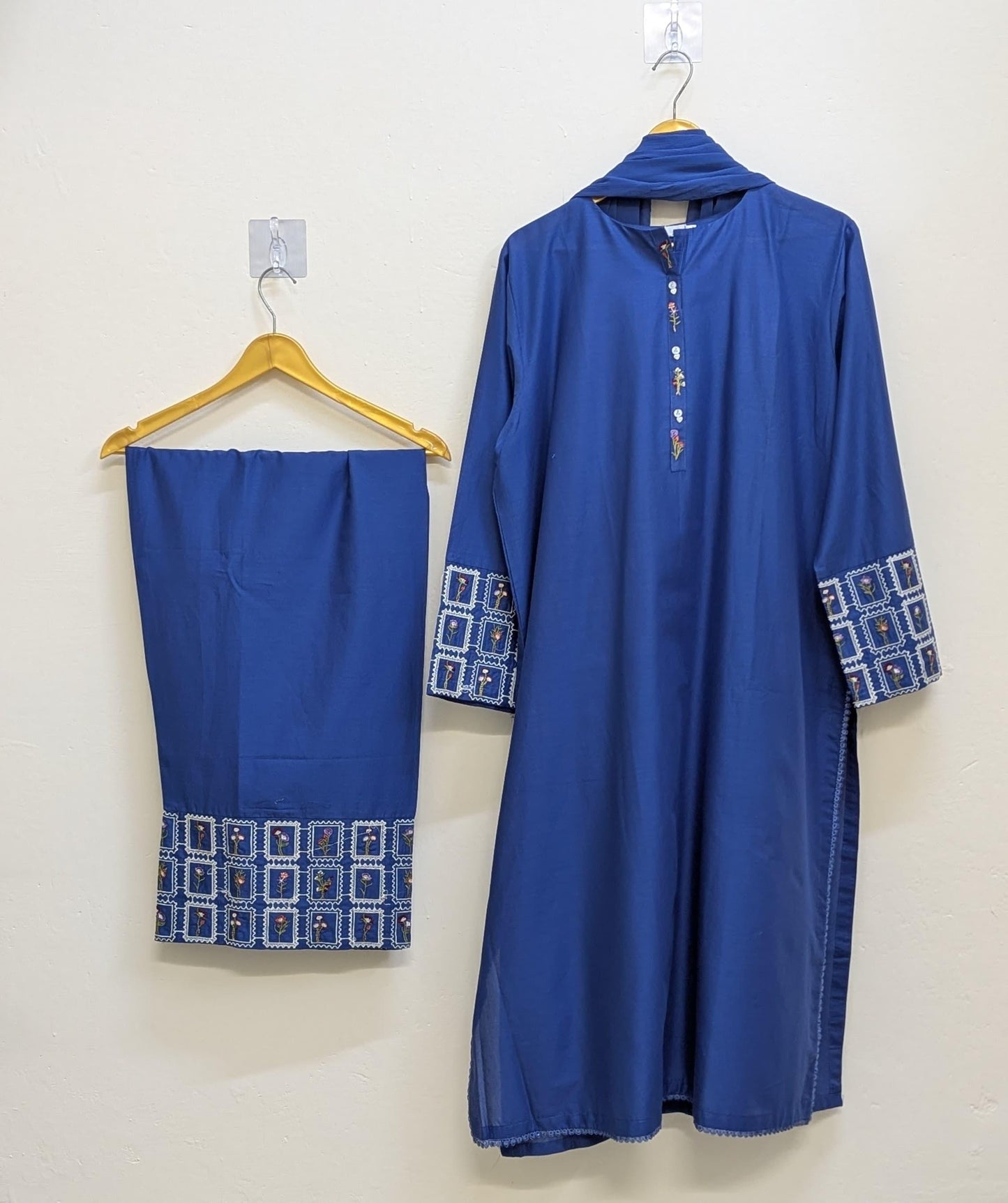 Amna Khurram Zimal-Aug10 Blue Ready to wear