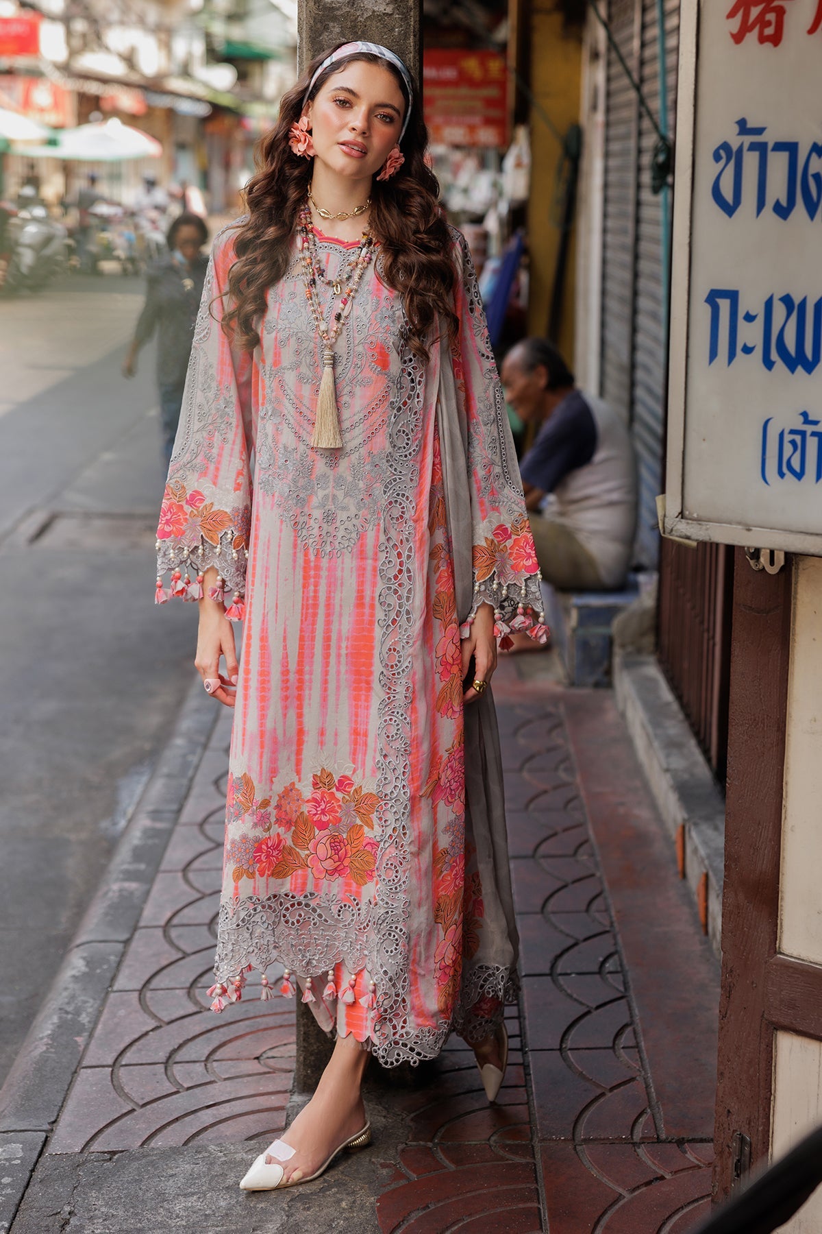 Charizma CRB5-18 Rang e Bahar Vol 2 3-PC Unstitched Embroidered Lawn Collection