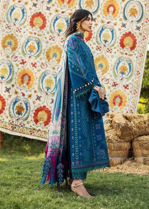 Sadaf Fawad Khan D06-A LIANA Siraa Embroidered Lawn Unstitched 3Pc Suit