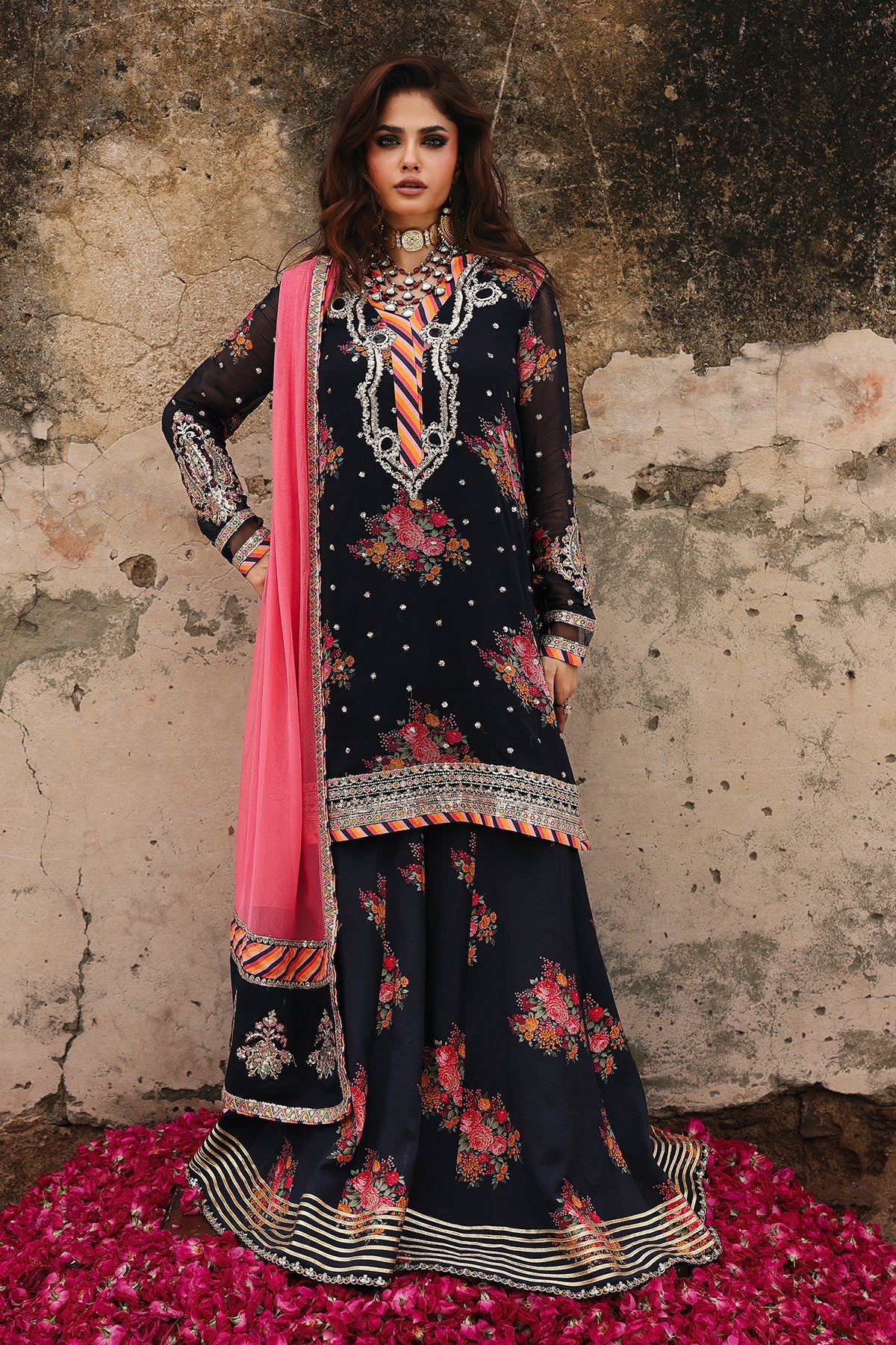 Charizma VSL25-29 3-pc Unstitched Chiffon Collection