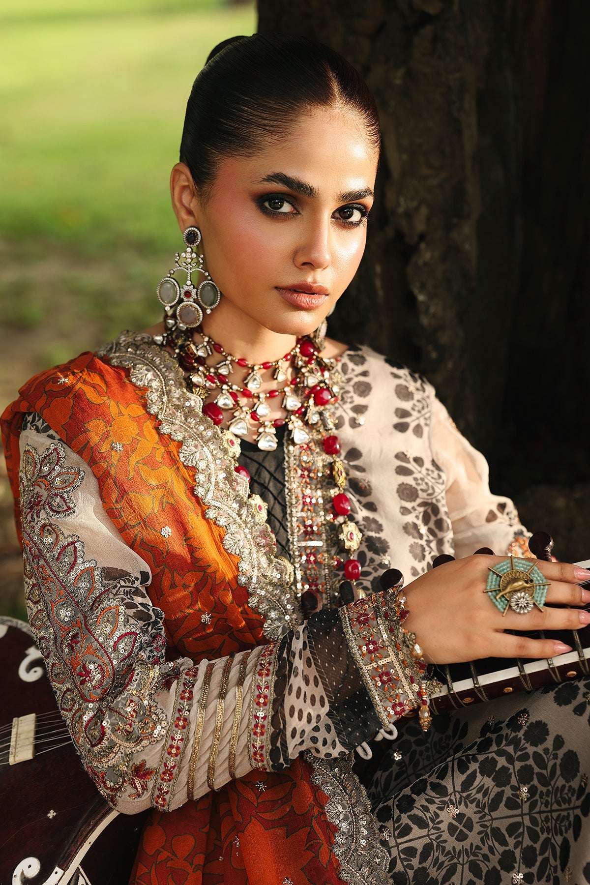 Charizma VSL25-30 3-pc Unstitched Chiffon Collection