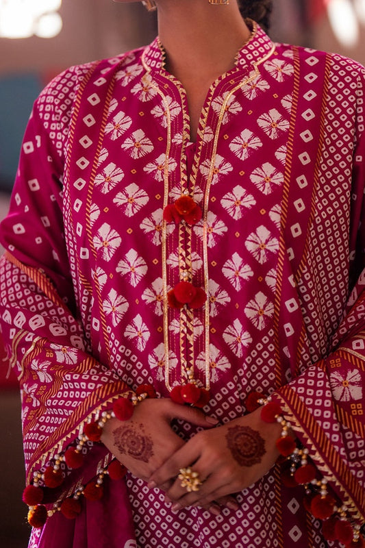 Gulahmed CL-52401 A 3 Piece Unstitched Printed Lawn Suit