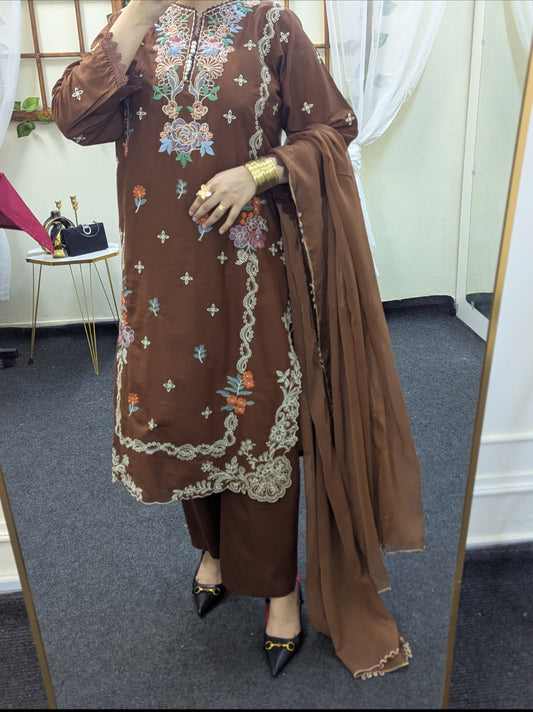 Zimal As-law 3pc Ready to Wear Collection