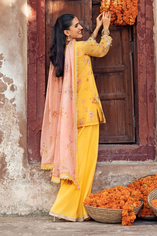 Maria b Mbasics D-04 3Pc Unstitched Festive Collection