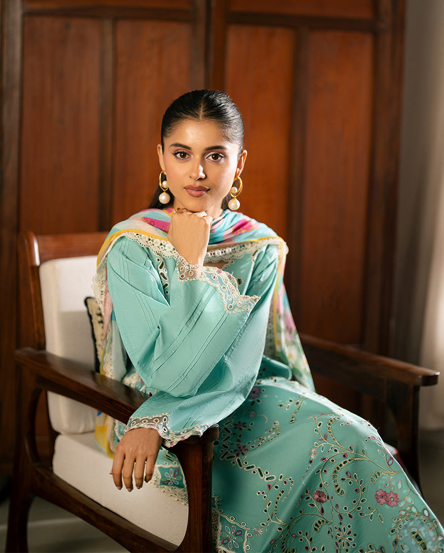 Roheenaz Dania Aashiyana Ready to wear Lawn 25'