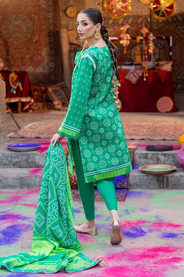 Gulahmed CL-52445 A 3 Piece Unstitched Printed Lawn Suit