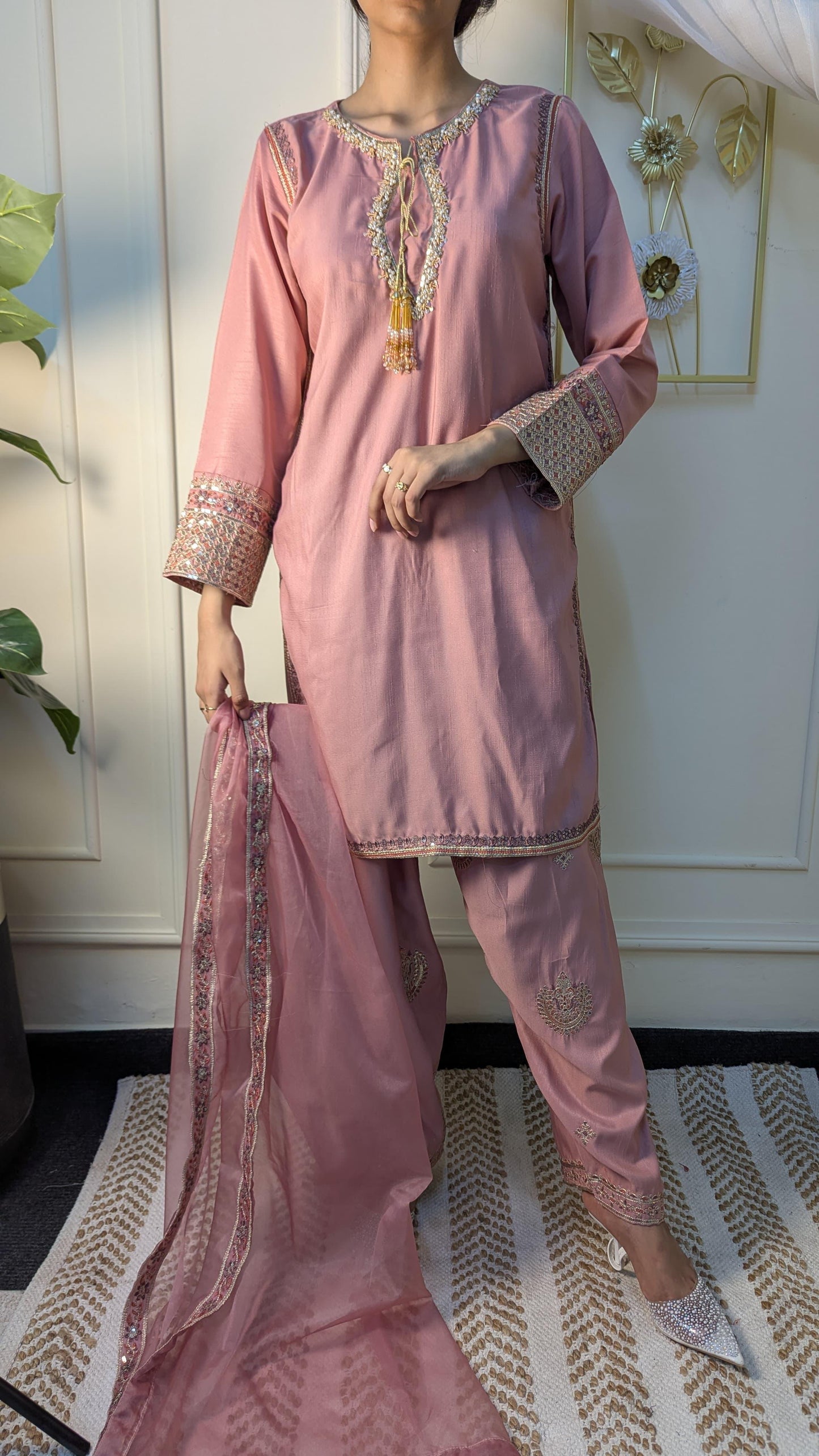 Amna Khurram Saima-Aug09 Pink Ready to wear