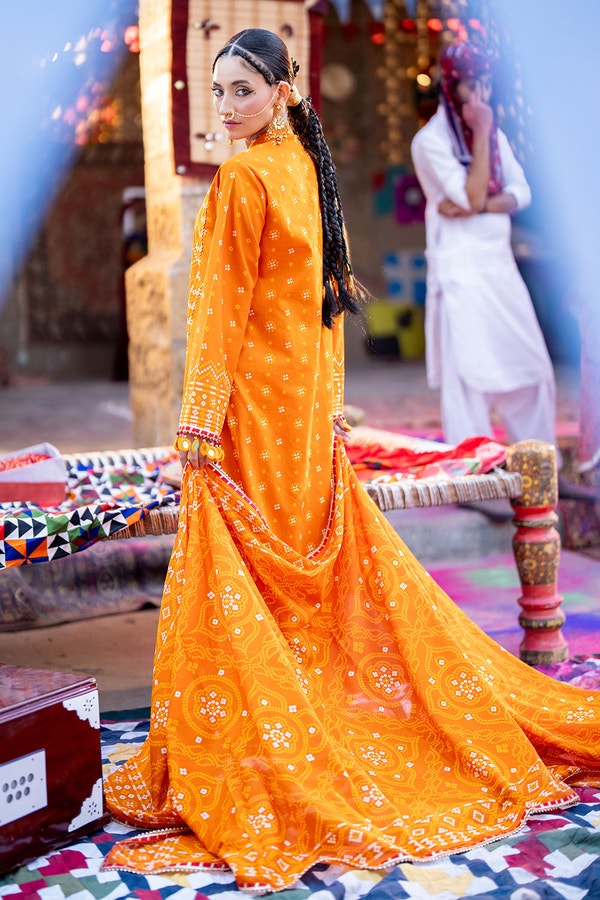 Gulahmed CL-52399 A 3 Piece Unstitched Printed Lawn Suit