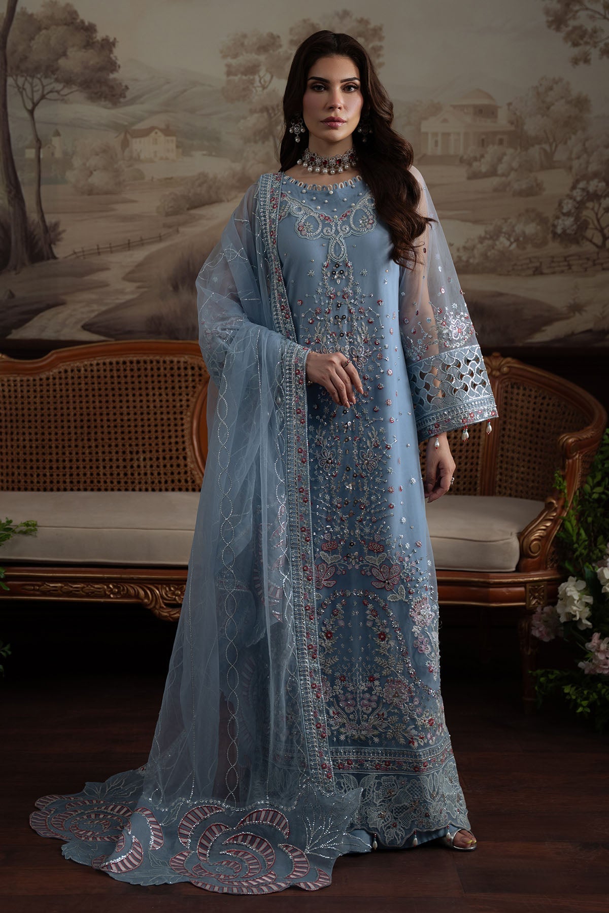 Nureh Nel-74 Elanora Luxury Chiffon 25