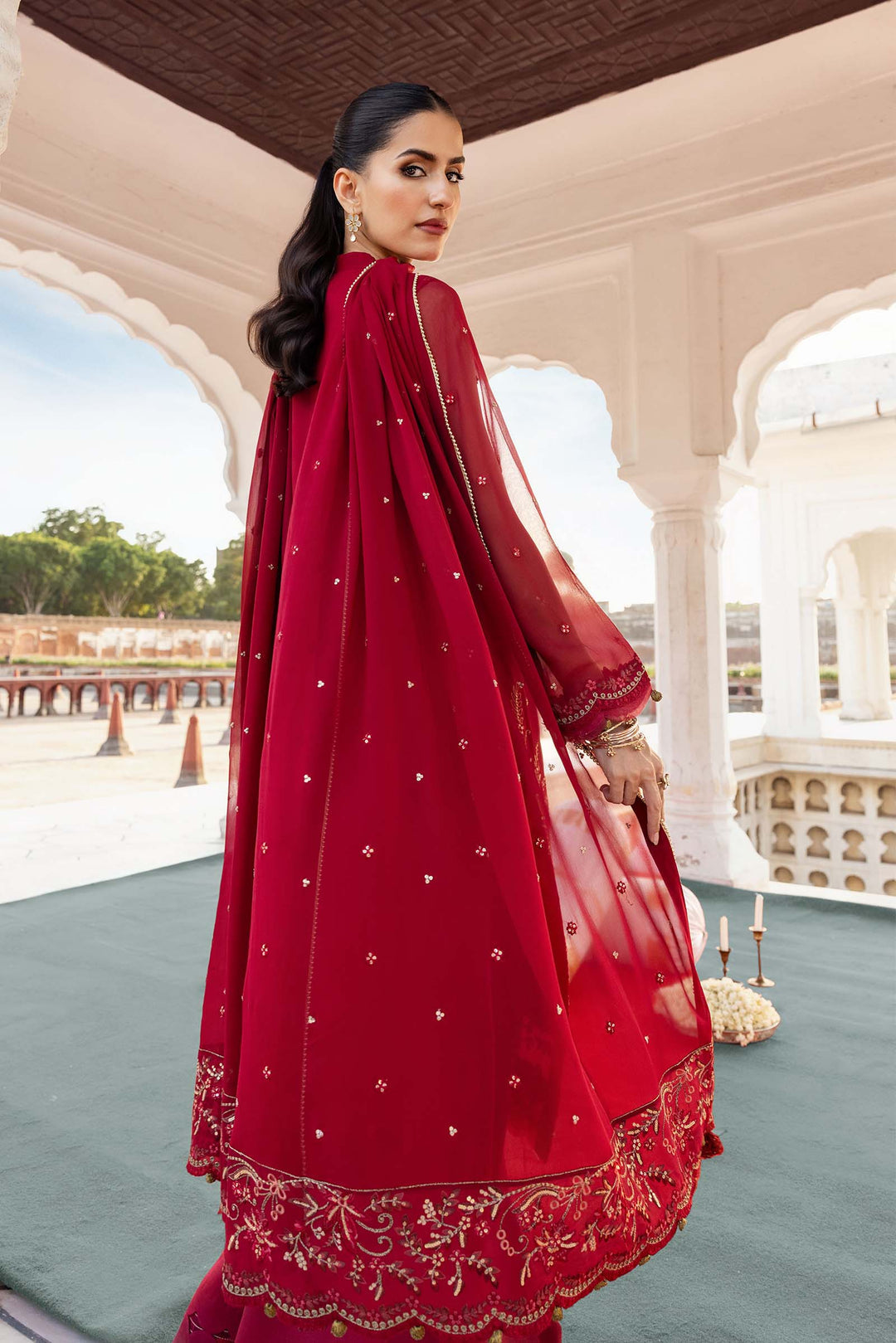 Maria b Mbasics D-08 3Pc Unstitched Festive Collection