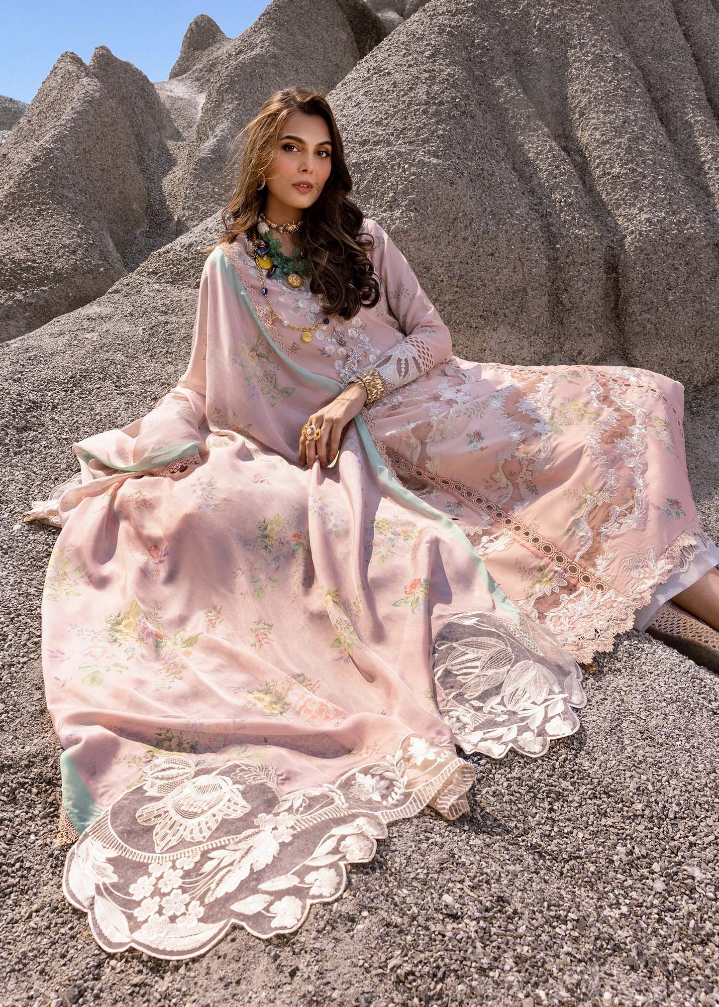 Saira Shakira SERENA-B Unstitched Lawn Festive 25
