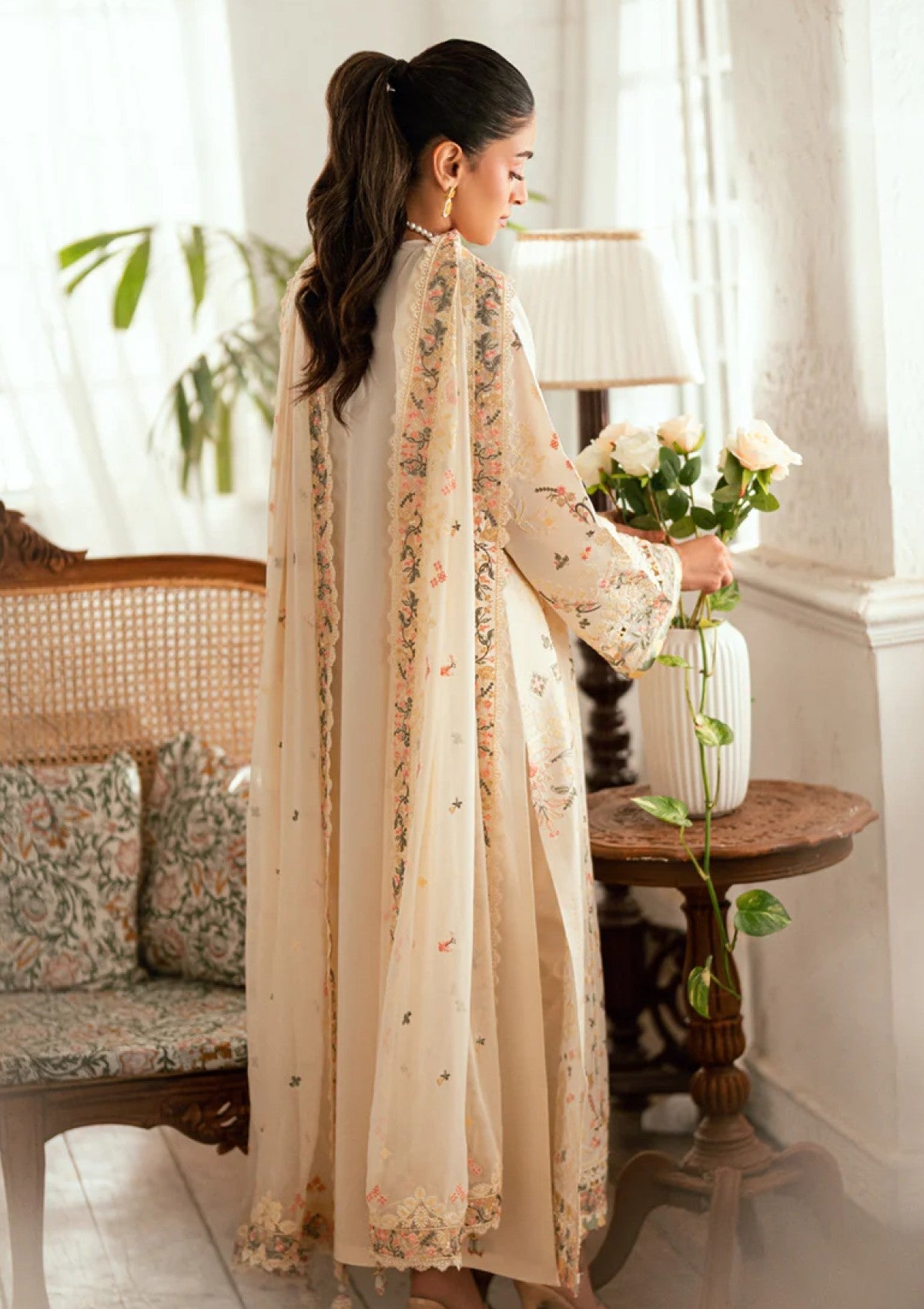 Qalamkar SB#01 Rina Lawn Luxury Eid Edit 25