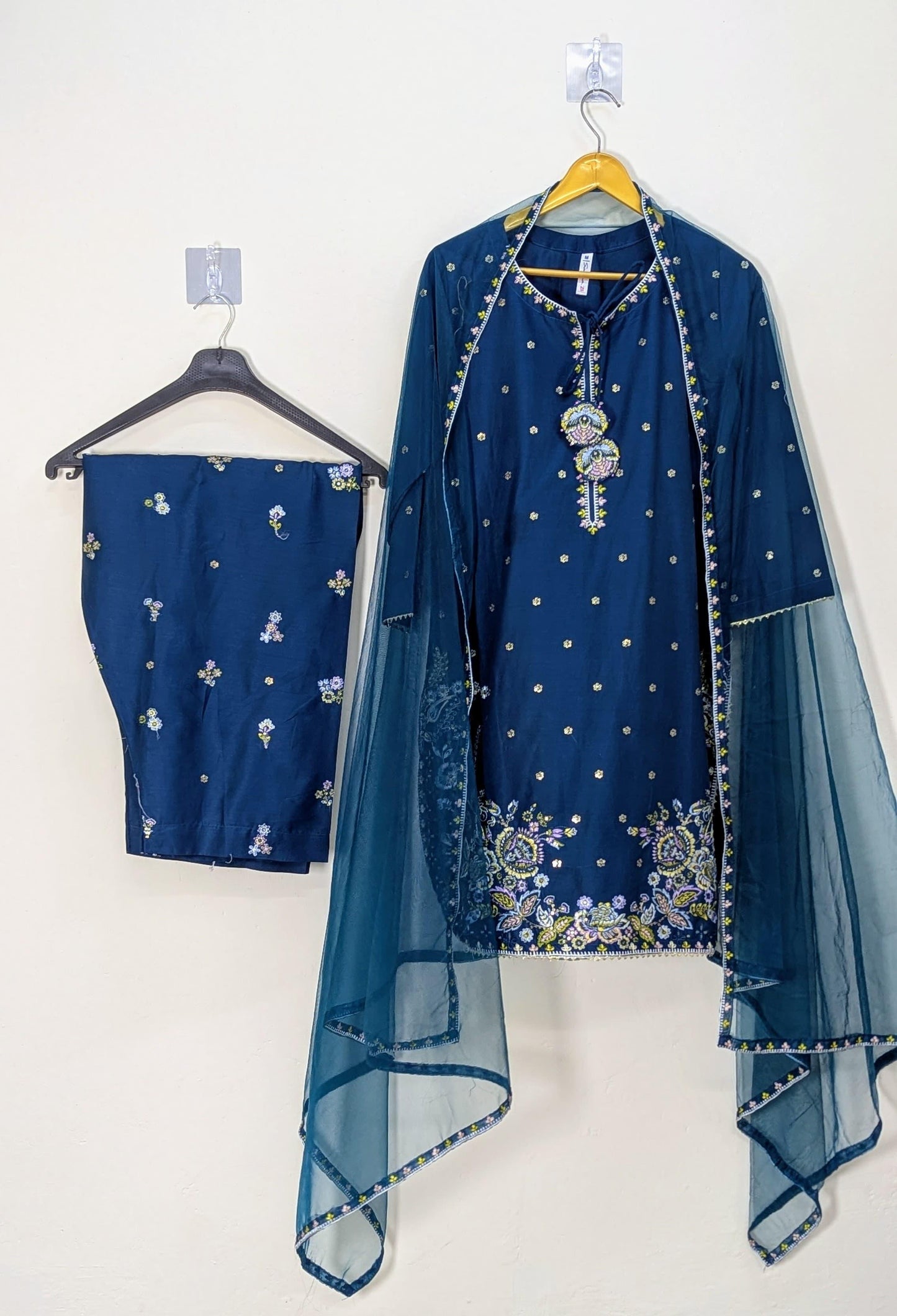 Amna Khurram Saima-Aug04 Blue Ready to wear