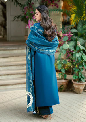 Qalamkar SB#11 Noray Lawn Luxury Eid Edit 25 (Unstitched)