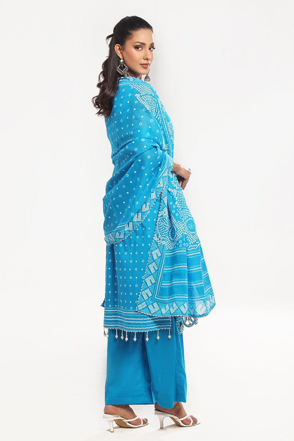 Gulahmed CL-52176 B Lacquer 3 Piece Unstitched Printed Lawn Suit