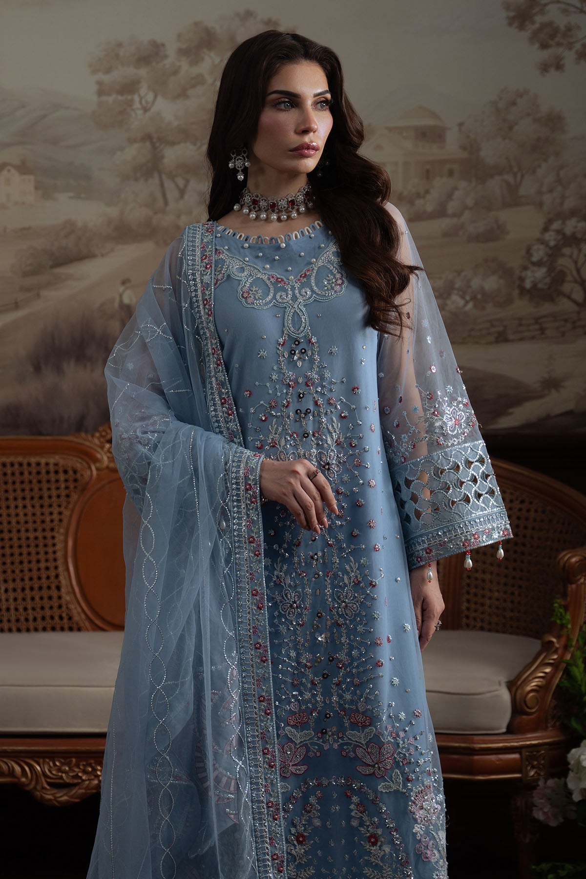 Nureh Nel-74 Elanora Luxury Chiffon 25