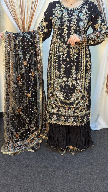Sajni D-11 Black Festive Ready To Wear