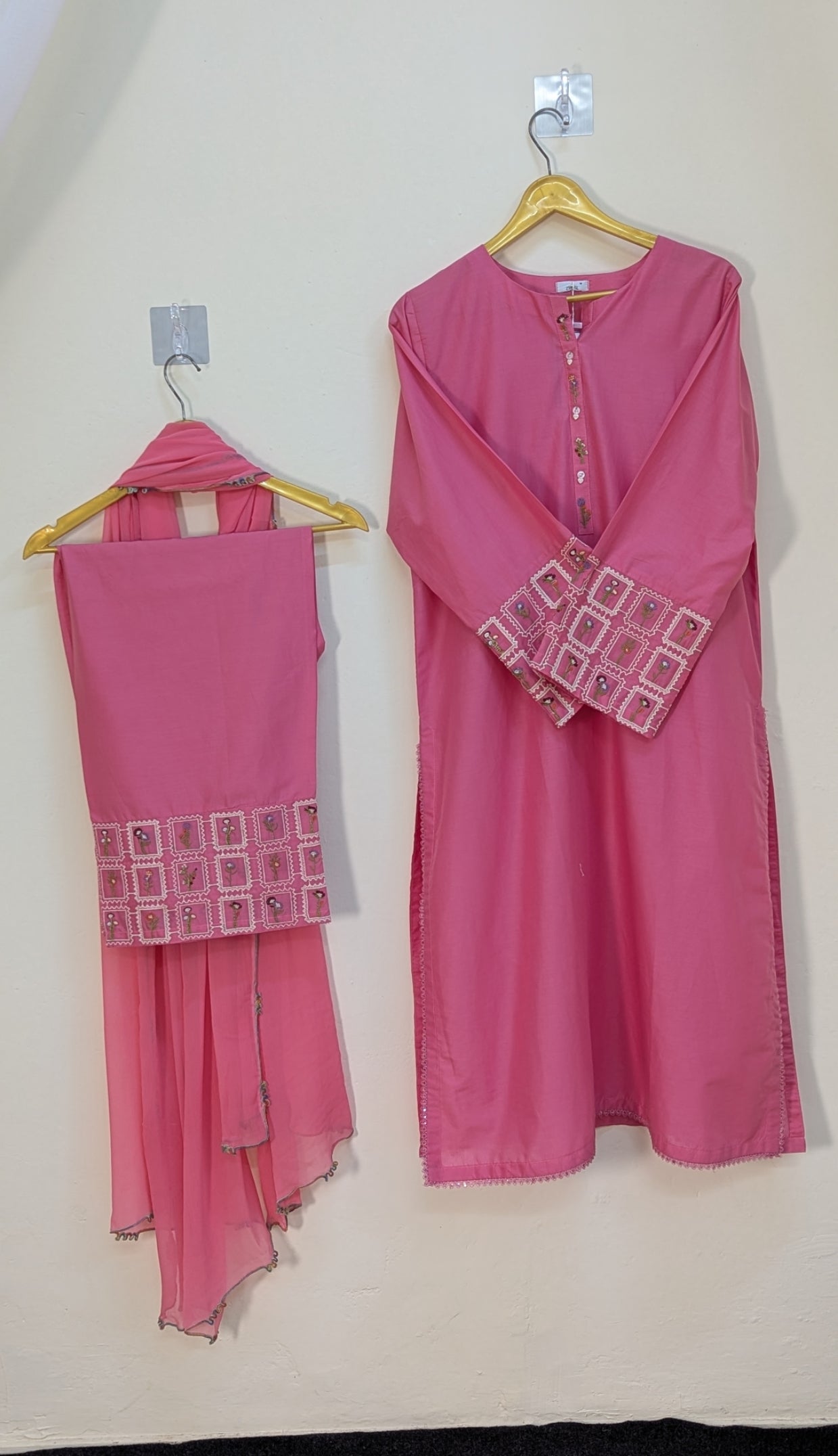 Amna Khurram Zimal-Aug10 Pink Ready to wear