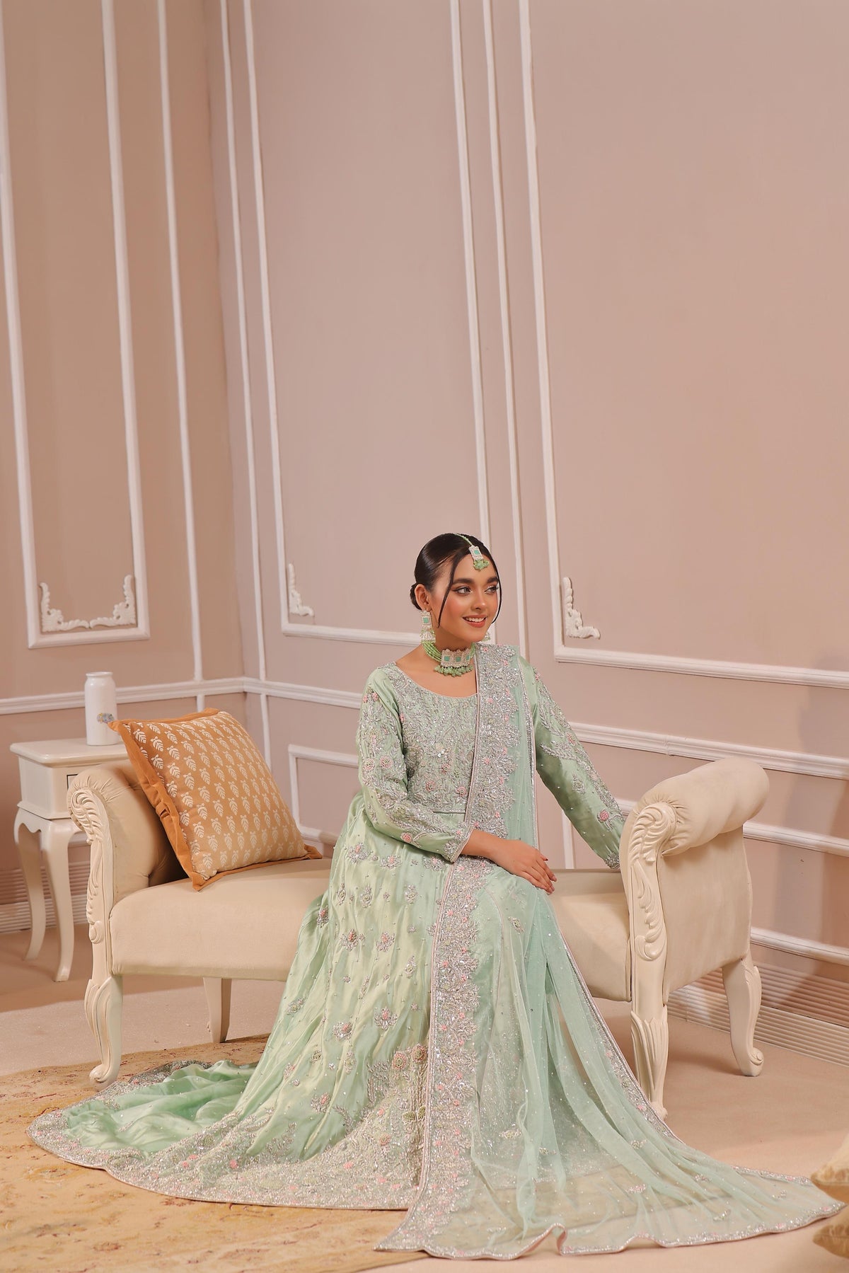 Amna Khurram D-2 Bridal Wear | Handwork Collection