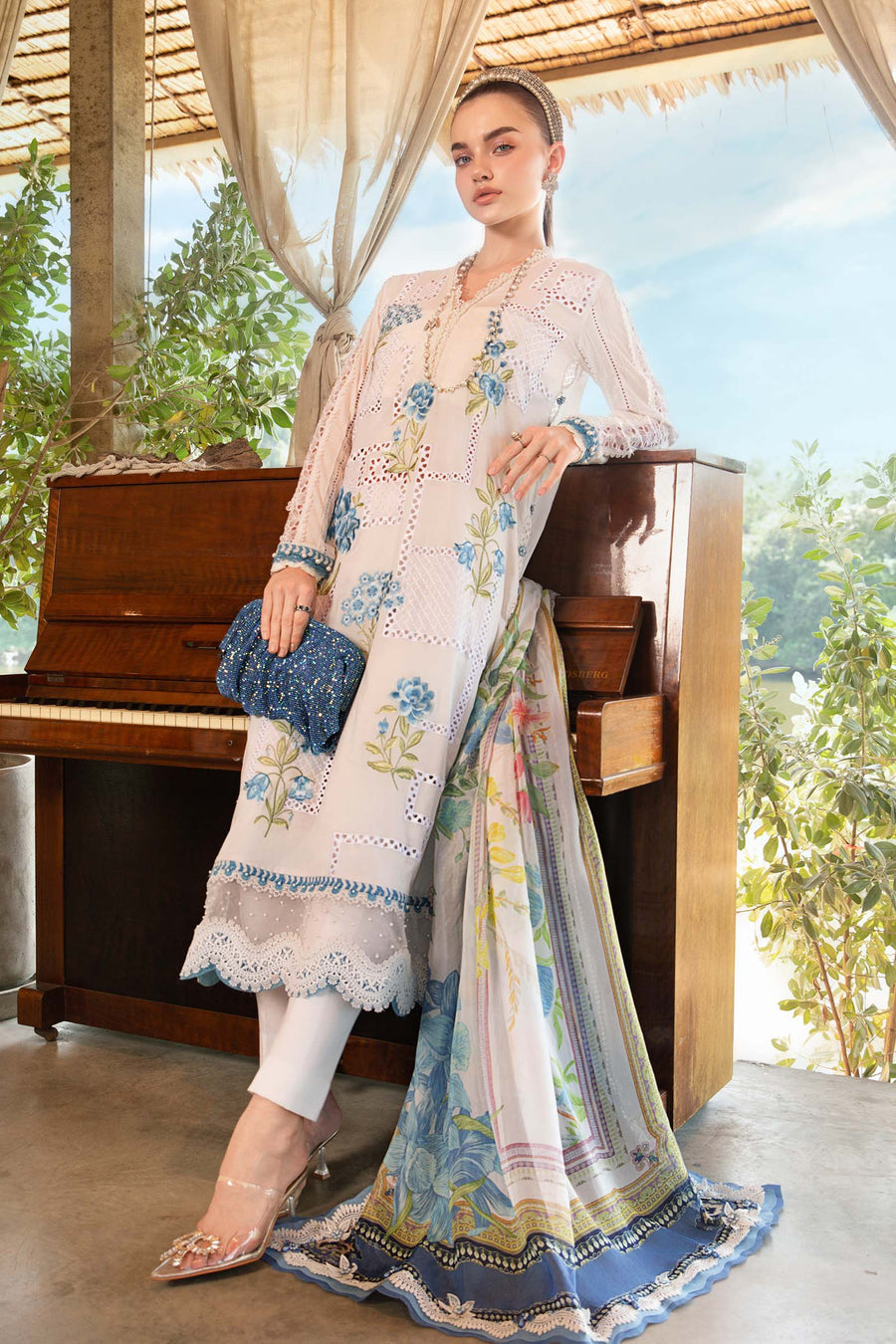 Maria B Mprint 1A Lawn Collection 25'