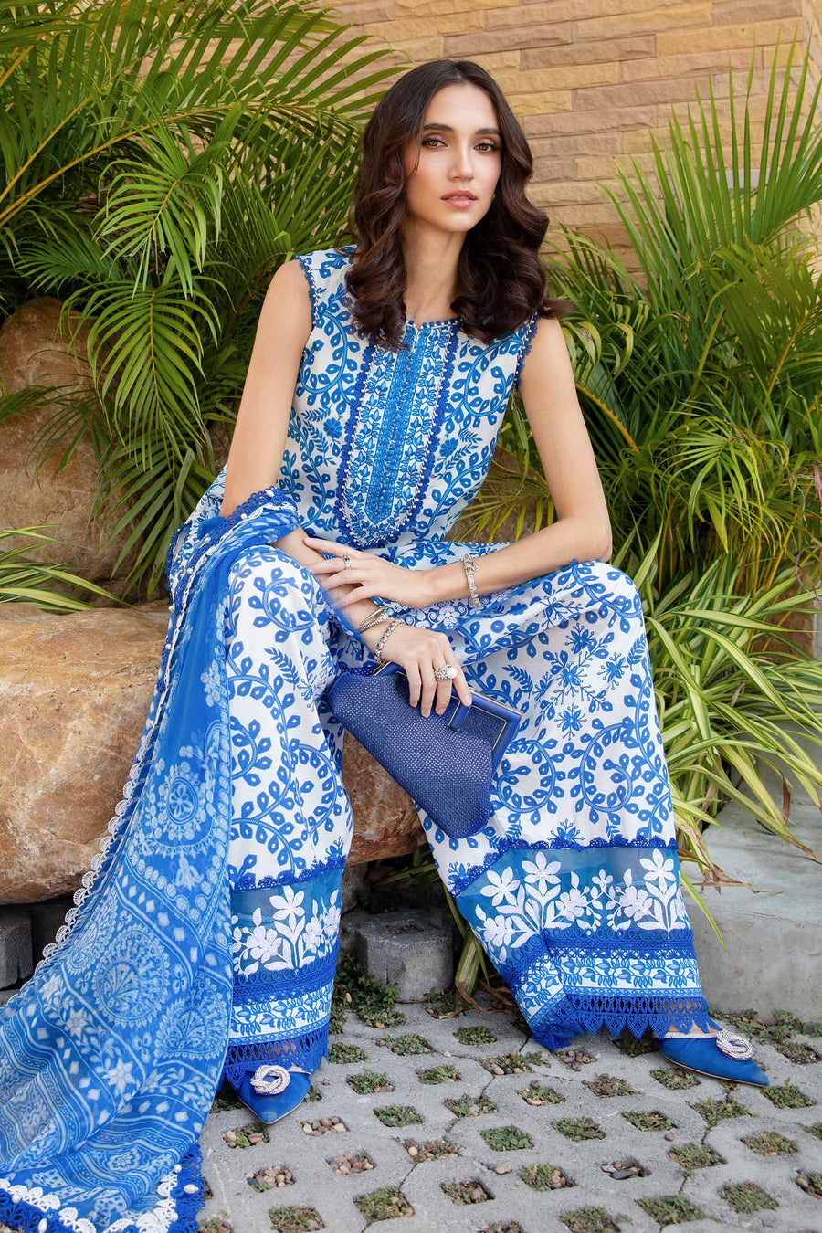Maria B Mprint 04B Lawn Collection 25'