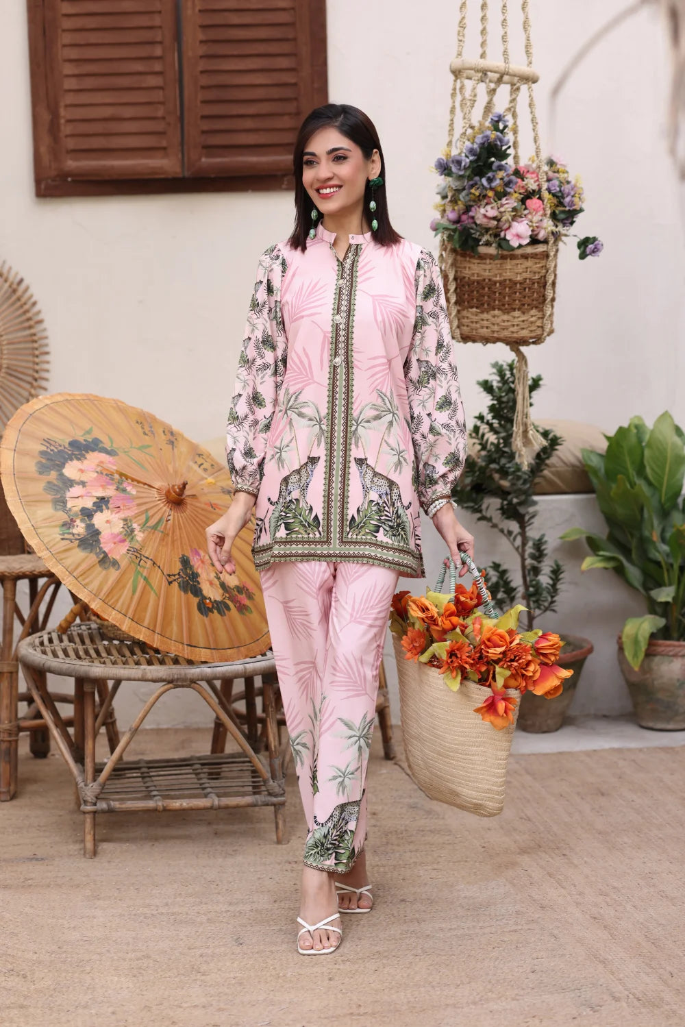 Meyarah Printed Sets 3 Piece Stitched Suit (Aureza)