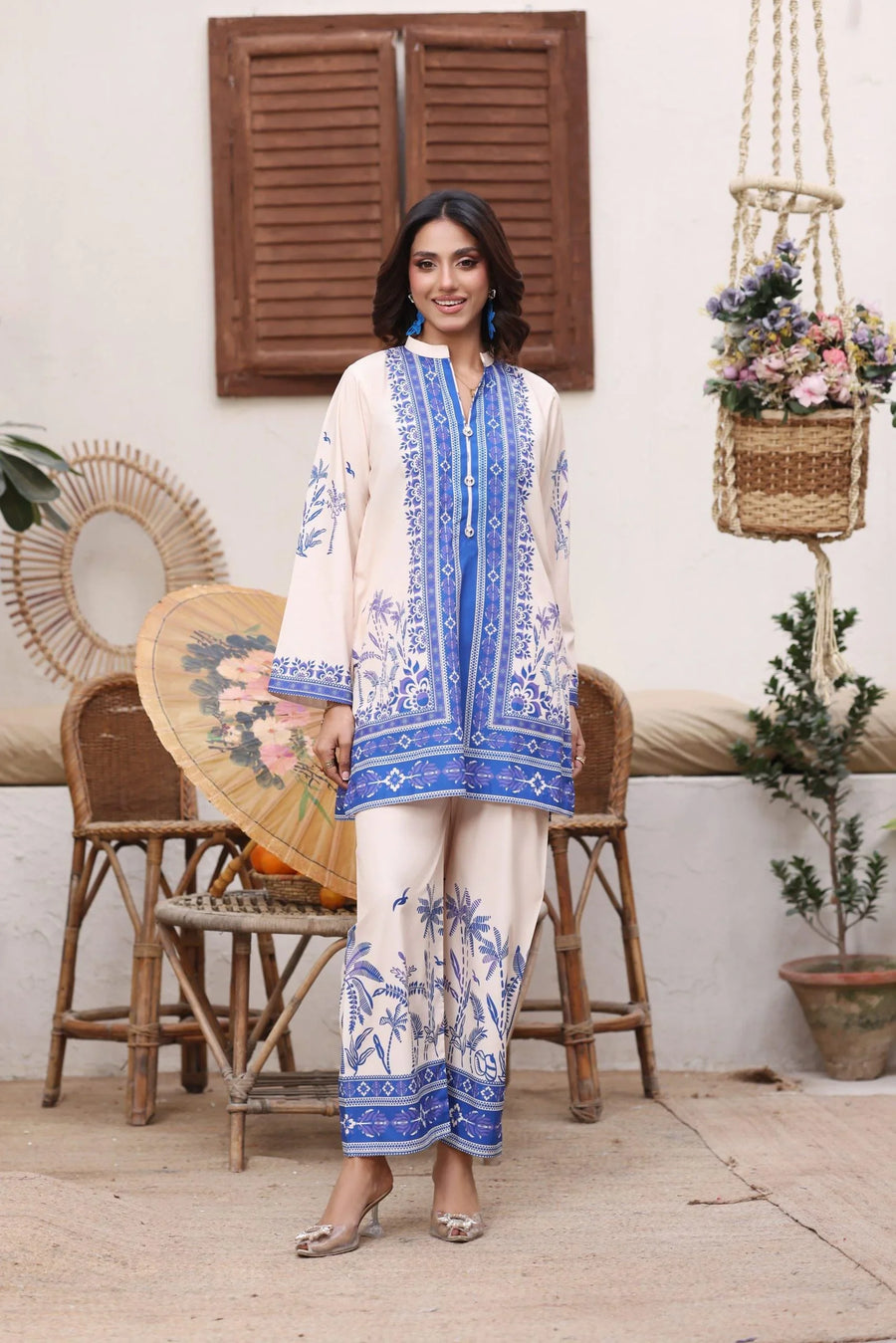 Meyarah Printed Sets 3 Piece Stitched Suit (Verah)