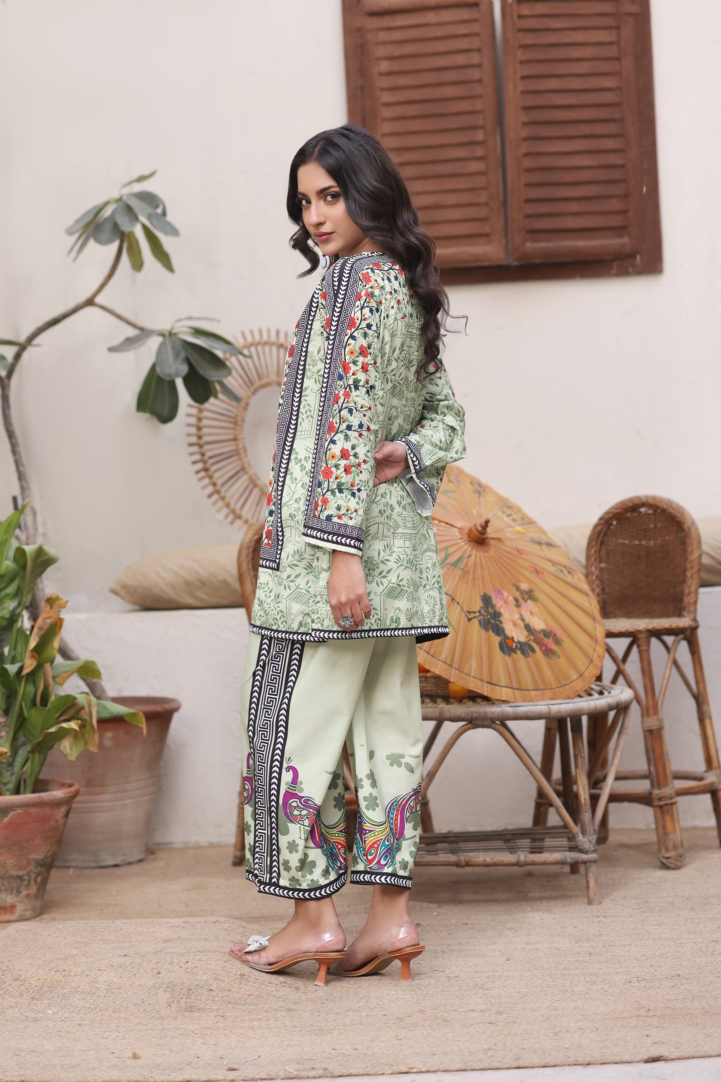 Meyarah Printed Sets 3 Piece Stitched Suit (Lume)