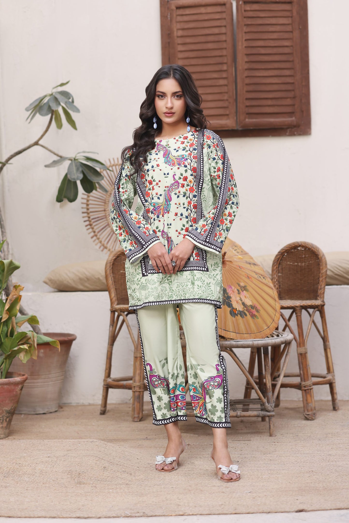 Meyarah Printed Sets 3 Piece Stitched Suit (Lume)