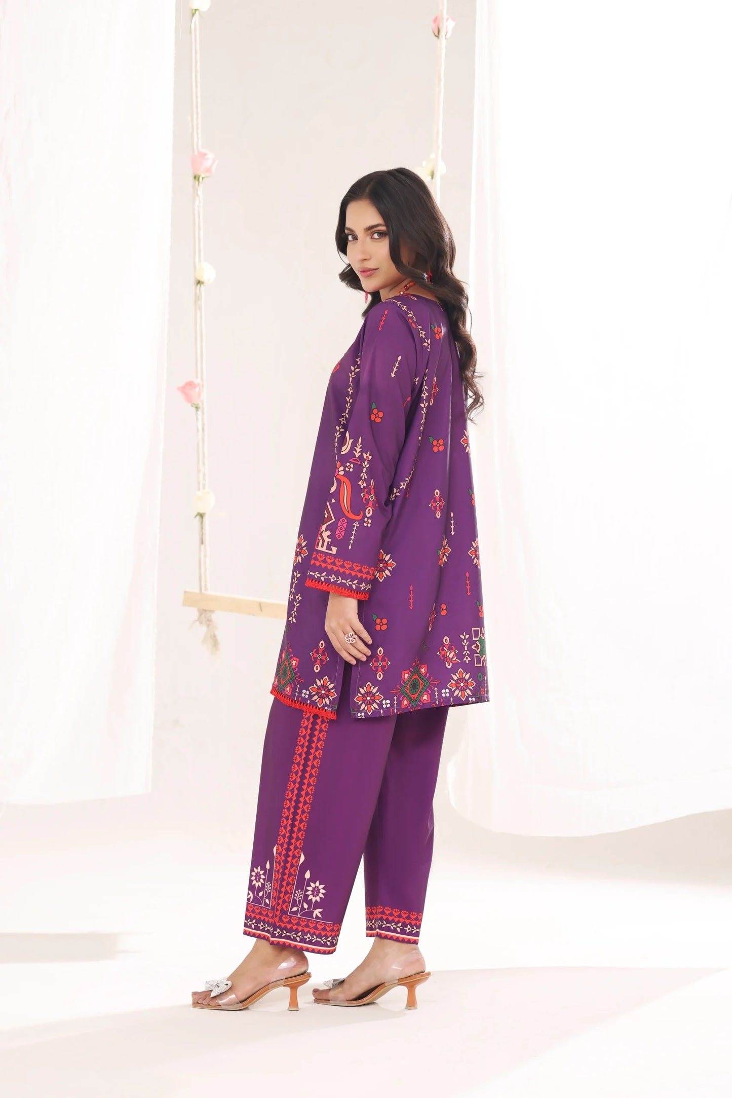 Meyarah Printed Sets 3 Piece Stitched Suit (Zahel)