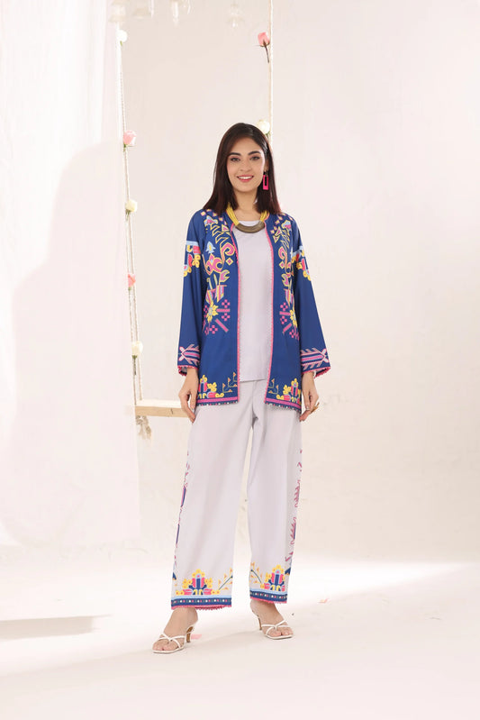 Meyarah Printed Sets 3 Piece Stitched Suit (Nash)