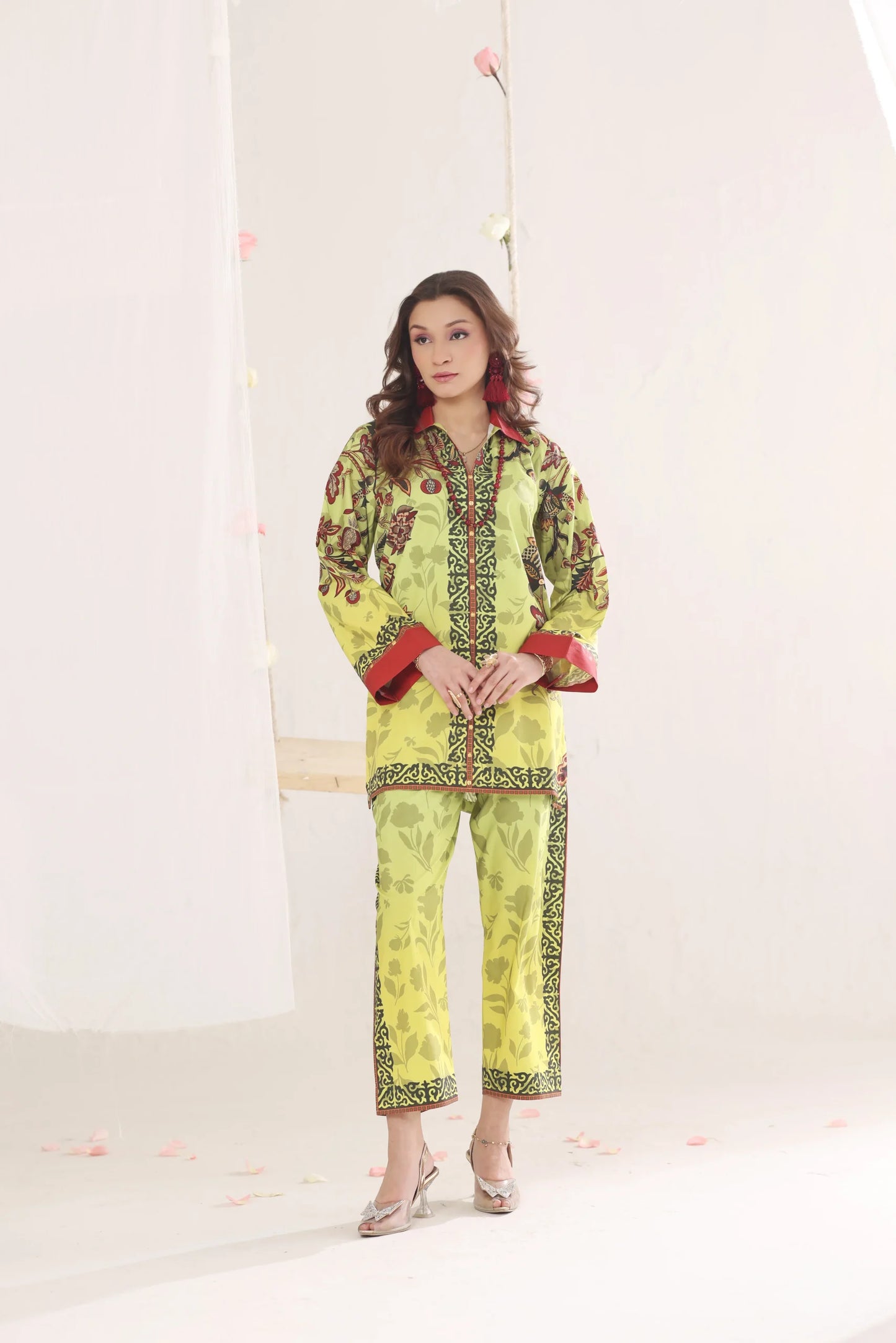 Meyarah Printed Sets 3 Piece Stitched Suit (Virelle)