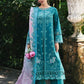 QLINE by QALAMKAR – SAPPHIRE | Chikankari & Digital Printed Lawn Unstitched 3-Piece Suit