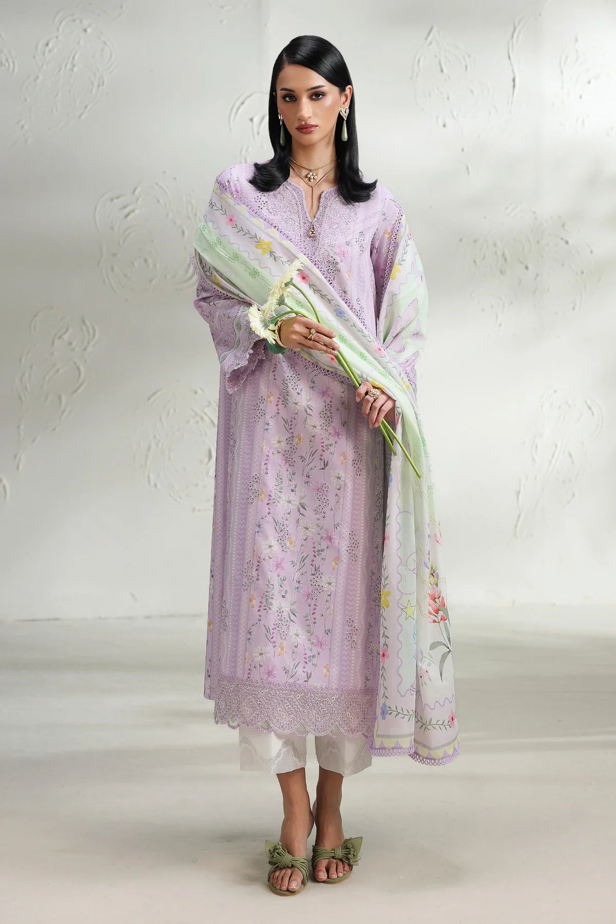 Qalamkar Qprints Digital Printed Unstitched 3 Piece Suit (Elsie)