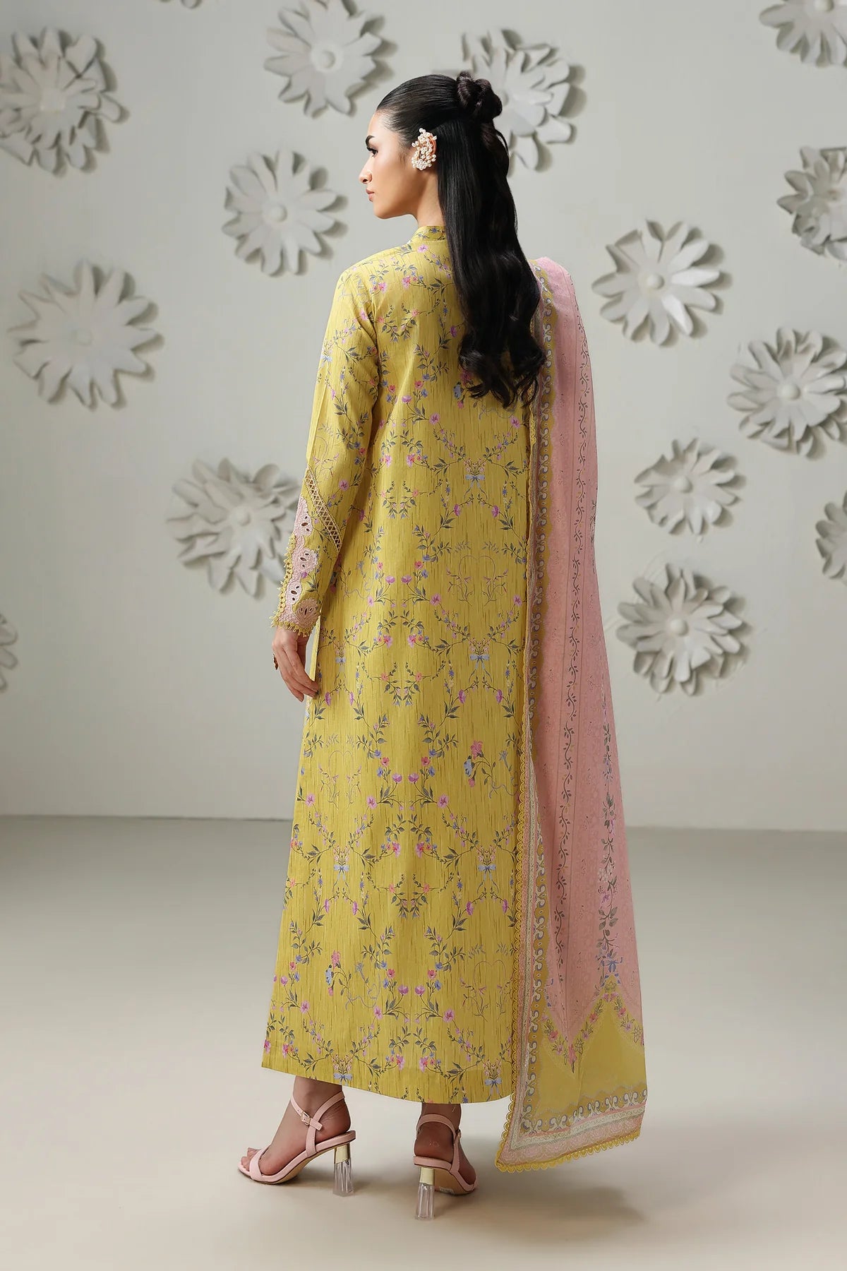 Qalamkar Qprints Digital Printed Unstitched 3 Piece Suit (Areej)