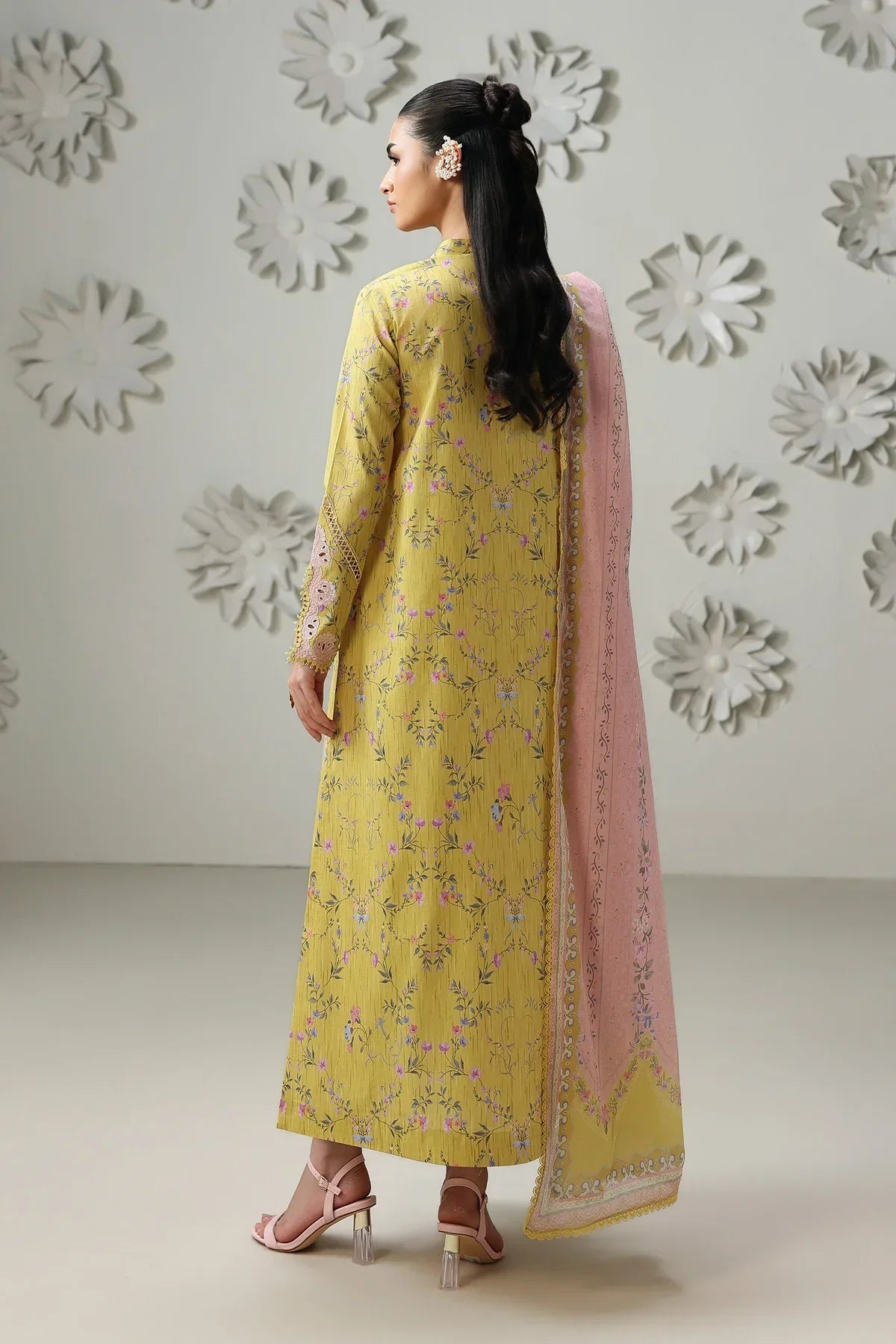Qalamkar Qprints Digital Printed Unstitched 3 Piece Suit (Areej)