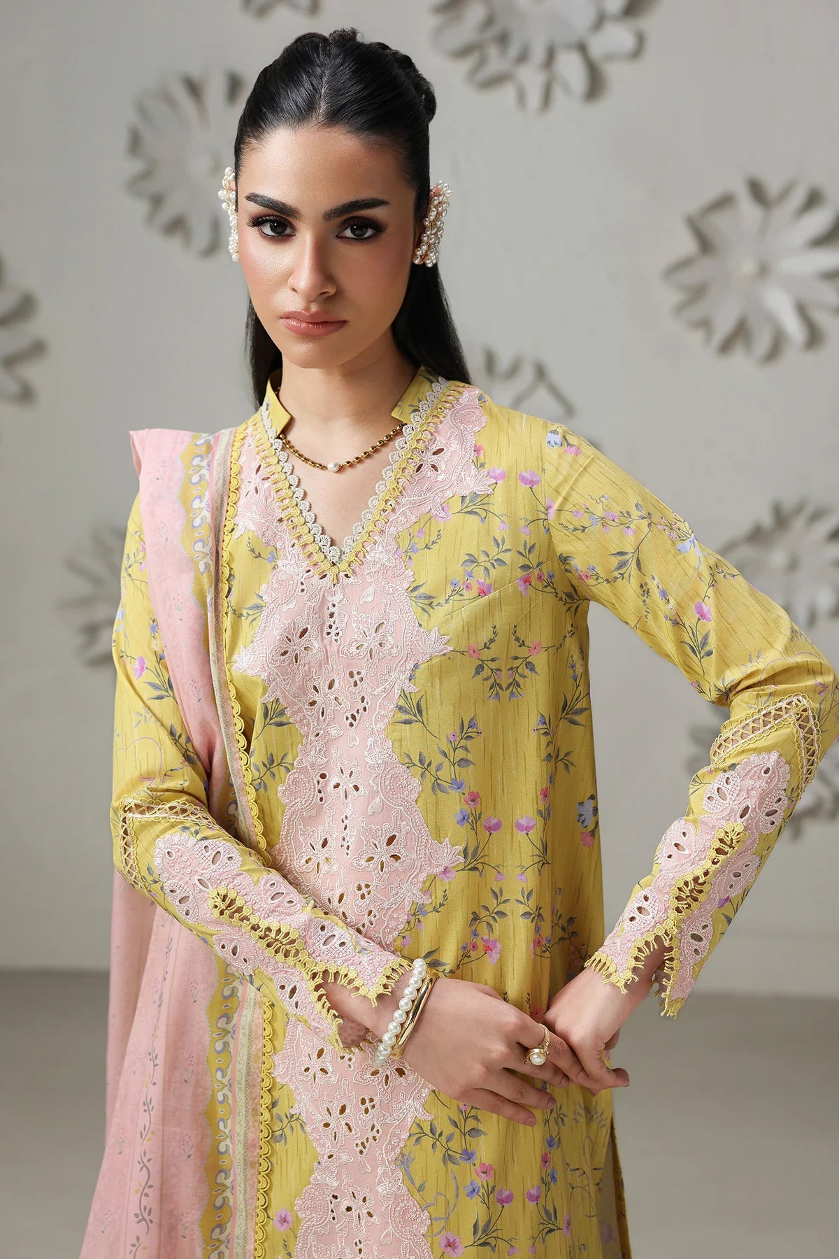 Qalamkar Qprints Digital Printed Unstitched 3 Piece Suit (Areej)