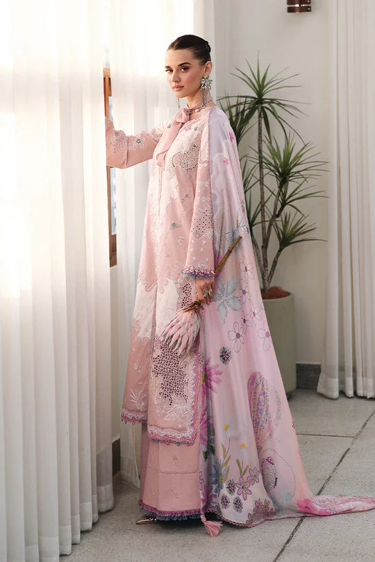 Qalamkari Chikankari Eid Edit -CM#06 (NOURA)