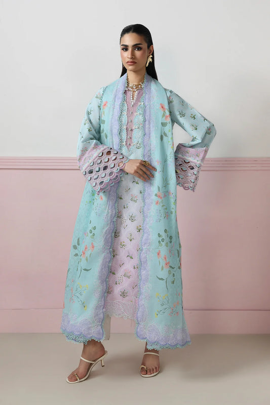 Qalamkar Qprints Digital Printed Unstitched 3 Piece Suit (Arden)