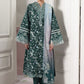 Qalamkar Qprints Digital Printed Unstitched 3 Piece Suit (Diane)
