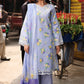 NISSA Floral Symphony – Embroidered & Printed Lawn Suit by Rajbari (Unstitched) 09