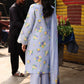 NISSA Floral Symphony – Embroidered & Printed Lawn Suit by Rajbari (Unstitched) 09