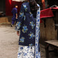 NISSA Floral Symphony – Embroidered & Printed Lawn Suit by Rajbari (Unstitched) 05