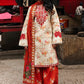 NISSA Floral Symphony – Embroidered & Printed Lawn Suit by Rajbari (Unstitched) 01