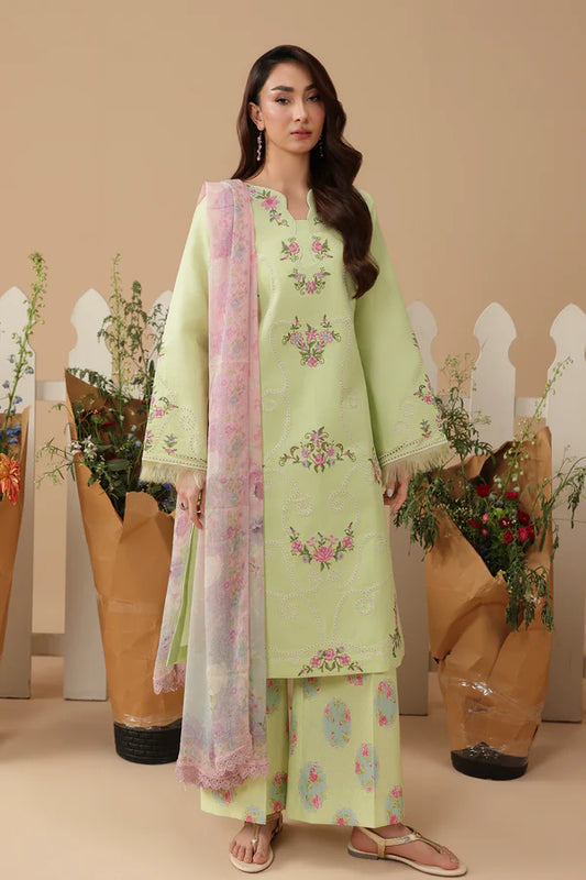 RajBari Jahaan Embroidered Lawn 3 Piece Unstitched Suit (11)