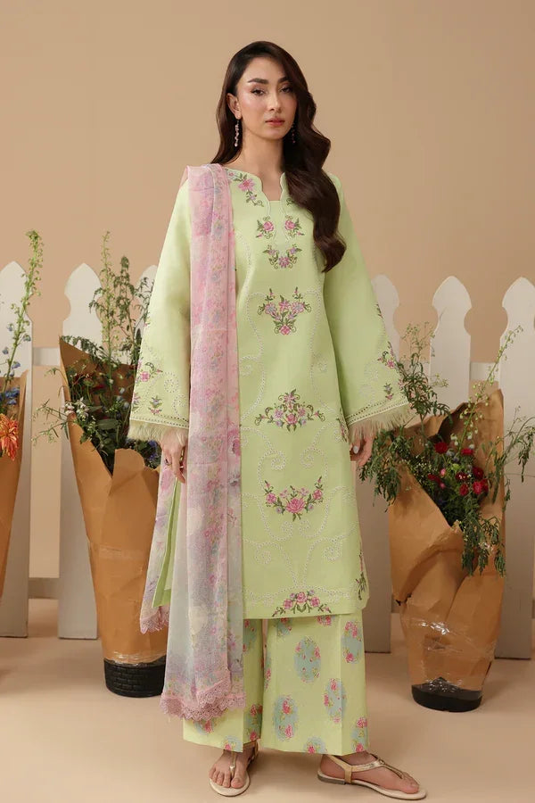 RajBari Jahaan Embroidered Lawn 3 Piece Unstitched Suit (11)