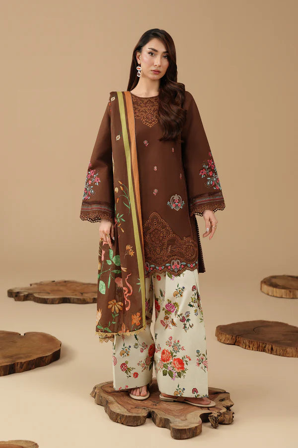 RajBari Jahaan Embroidered Lawn 3 Piece Unstitched Suit (04)