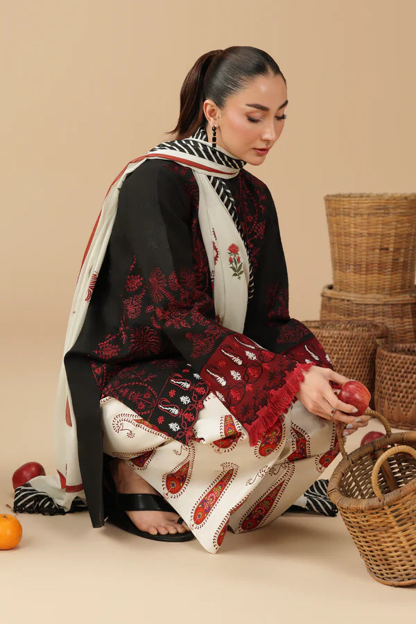 RajBari Jahaan Embroidered Lawn 3 Piece Unstitched Suit (02)